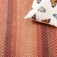 thumbnail image 6 of SAFAVIEH Braided Claes Bordered Reversible Runner Rug, Orange/Rust, 2'3" x 8', 6 of 11