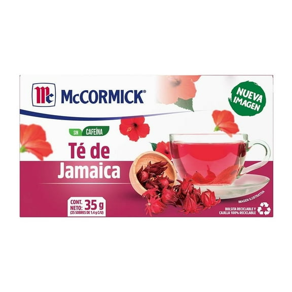 Té de jamaica McCormick 25 sobres