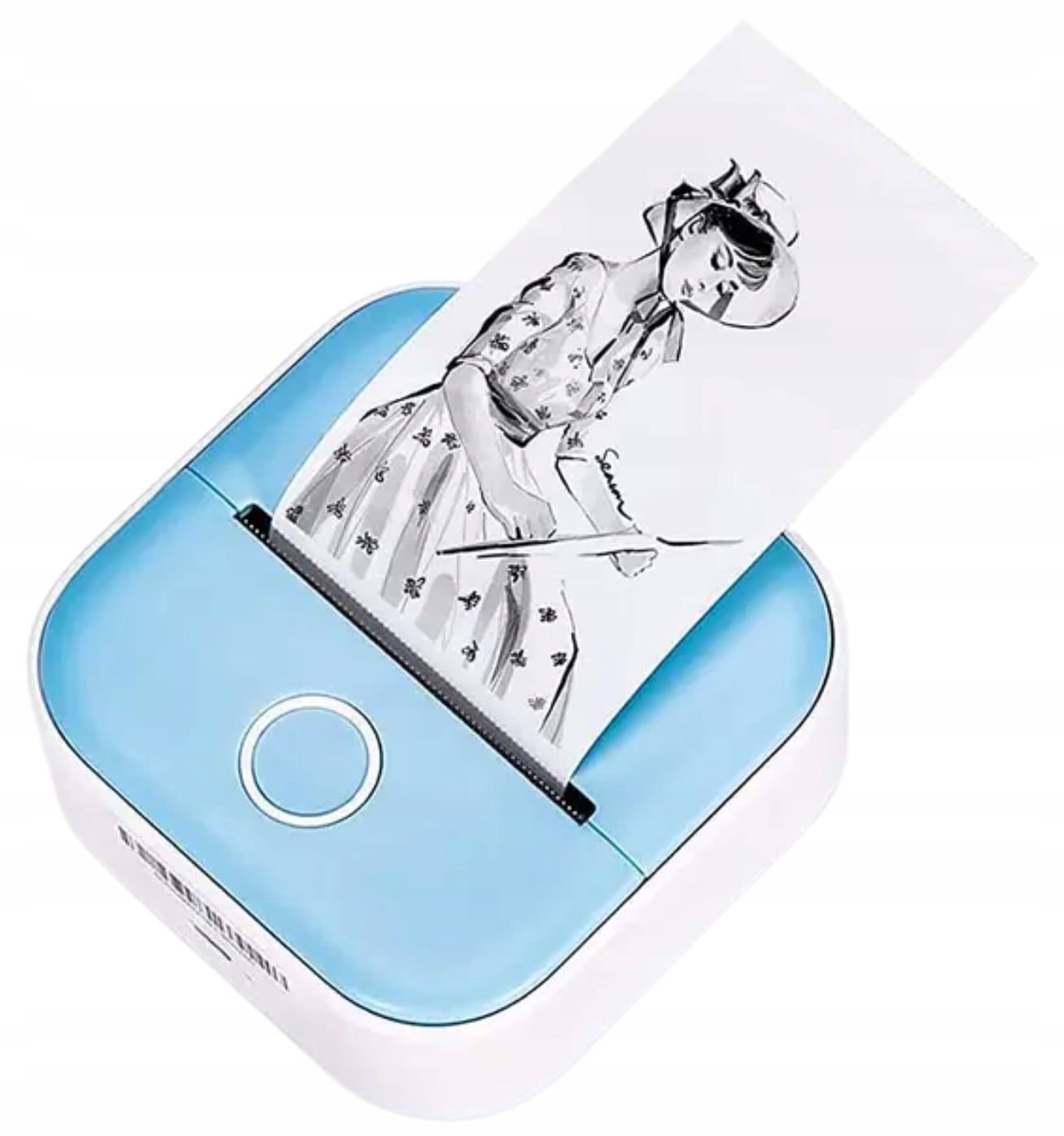 Portable Bluetooth Mobile Phone Label Error Printer Thermal Printer T02