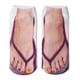 thumbnail image 5 of Calcetines tobilleros de corte bajo de algodón unisex YONGSHENG Chanclas divertidas 3d con estampado de cerdo, 5 of 5