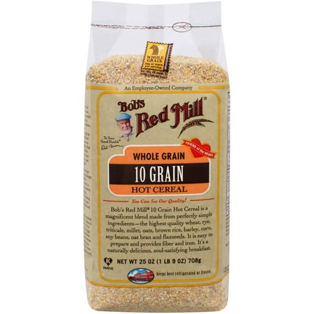 Bob's Red Mill 10 Grain Hot Cereal, 25 oz (Pack of 4)