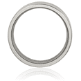 thumbnail image 3 of Titanium 8mm Plain Classic Wedding Band Ring, 3 of 9