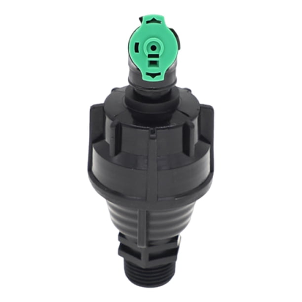 Cabezal de riego con rotación automática de 360 degree, fácil instalación y versátil. sin gorra