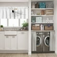 thumbnail image 5 of LALILO Kitchen Curtain Valance Ballet Dancer Girl Rod Pocket Window Curtain 52"x 18" Set of 2, 5 of 6
