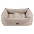 thumbnail image 1 of Martha Stewart Charlie 4-Sided Polyester Pet Bed with Removable Cover in Tan, 1 of 3