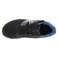 thumbnail image 2 of New Balance Fresh Foam Arishi V4 Bungee Lace with Top Strap Running Shoe, Black/Blue Agate/Blaze Orange, 12.5 X-Wide US Unisex Little_Kid, 2 of 6