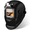 Black, variant on True Color Auto-Darkening Welding Helmet with LED Light – Solar Powered Hood for TIG, MIG, ARC Welding