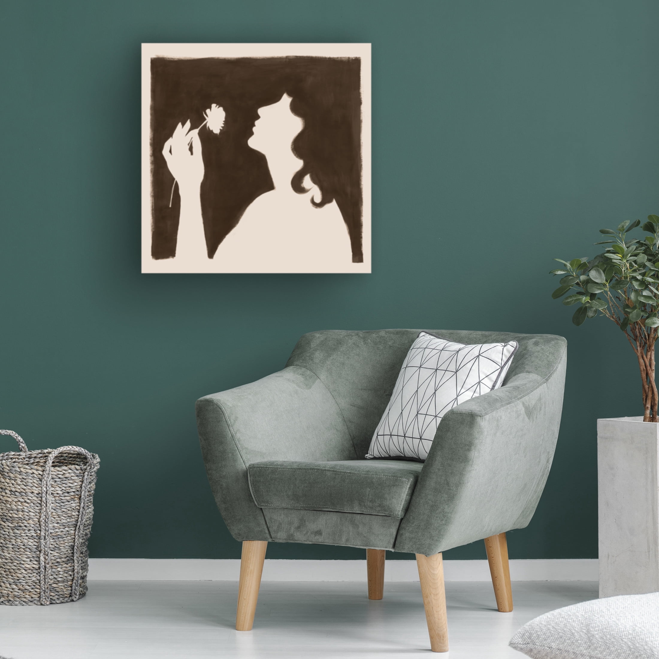 Trademark Fine Art Grace Popp  Wild Wallflower II Canvas Wall Art