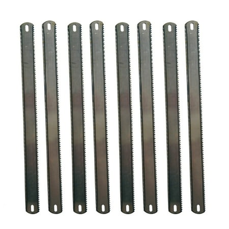 

10PCS Double-Sided Hacksaw Blade Steel Saw Blade Woodworking Metal Saw Blade Set