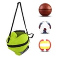 thumbnail image 4 of Bolsas de baloncesto redondas Oxford, bolsas de baloncesto de malla redonda ajustable de PVC impermeables y duraderas para competiciones internacionales para baloncesto n.° 7 ANGGREK Otros, 4 of 8