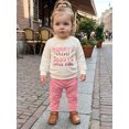 thumbnail image 4 of Cenuakty Girl Fall Outfits Letter Print Long Sleeve Sweatshirt and Pants, 4 of 8