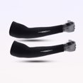 thumbnail image 2 of Men & Women Sports Trail Cooling Arm Sleeves – Breathable, UV Sun Protection, Sports Arm Sleeves Compression Sleeves 1 Pair Black XL(XL), 2 of 4