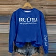 thumbnail image 4 of Women's Sweatshirts 2025 God Is Still Writing Your Stroty Sweatshirt Christian Pullover Tops Sweatshirt for Women, 4 of 5