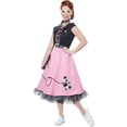 thumbnail image 1 of Disfraz PREMIUM Vaselina California Costumes Collections  Negro y Rosa Para Dama, 1 of 2
