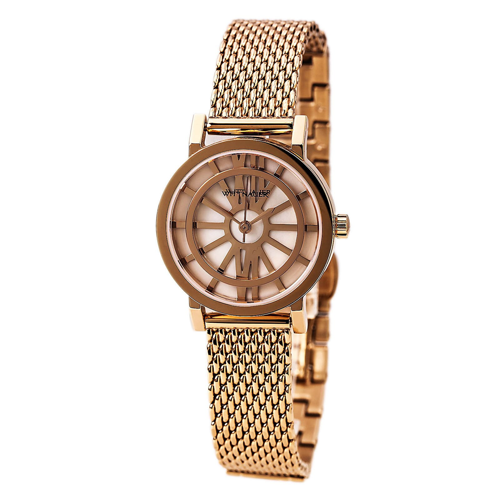 Wittnauer Women's Automatic Rose Gold-Tone Stainless Steel Watch