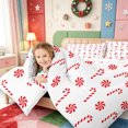 thumbnail image 3 of Manfei Winter Holiday Full Size Comforter Sets,Vintage Christmas Santa Claus Bedding Comforter Set,Xmas Reversible,3-Piece,1 Comforter and 2 Pillowcases, 3 of 7