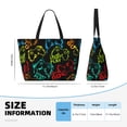 thumbnail image 4 of Disketp Play Game Start Bolsa de Playa de Gran Capacidad, Bolso Impermeable y a Prueba de Arena para Mujer, Ideal para Playa, Piscina y Natación, 4 of 7