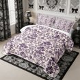 thumbnail image 3 of Manfei Hippie Damask Twin Quilt Set 2 Pieces,Exotic Style Twin Coverlet Set,1 Bedspread and 1 Pillowcase, 3 of 7