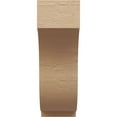 thumbnail image 2 of 9"W x 18"D x 27"H Classic Van Buren Rough Cedar Woodgrain TimberThane Corbel, Primed Tan, 2 of 6