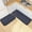 Apple Silhouette, variant on Dailycode 2 Pcs Kitchen Rug Set Non Slip Absorbent Soft Floor Mats for Kitchen Bathroom Mouse and Golden Plant 19.7"x27.6" 19.7"x47.2"
