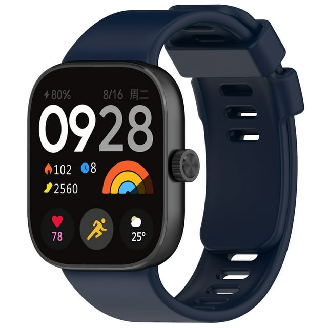 Hearth & Gear Silicone Sports Sweat Proof Solid Color Watch Band With Convenient Adjustment And Wide Compatibility Compatible With Smartwatch Engraved for Men Reactor for Men Watch with Timer And
