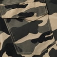 thumbnail image 7 of Mens Camo Cargo Pants Straight Leg Work Trousers Multi-Pocket Outdoor Hiking Utility Bottoms, 7 of 7