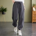 thumbnail image 2 of Diufon Womens Casual Sweatpants Solid Color Lounge Pants Elastic Waist Drawstring Pants, 2 of 5