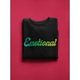 thumbnail image 3 of Emotional Text Sweatshirt Women -GoatDeals Designs, Female Medium, 3 of 4
