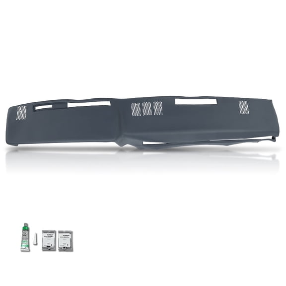 TPE Dash Cover Overlay Dashboard Fit For GMC Chevy Full Size Pickup 1981-1987/GMC Chevy SUV 1981-1991 Dark Blue