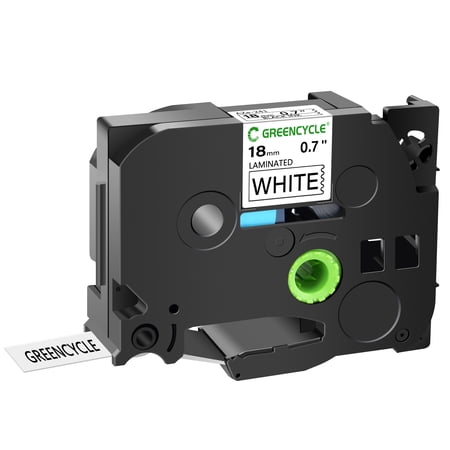 GREENCYCLE 20PK Compatible for Brother Black on White 18mm 8m TZ TZe TZe-241 TZ-241 TZe241 TZ241 Laminated Label Tape use in PT-1830 PT-1880 PT-1900 PT-2030 PT-2730 Label Maker GREENCYCLE 20PK Compatible for Brother Black on White 18mm 8m TZ TZe TZe-241 TZ-241 TZe241 TZ241 Laminated Label Tape use in PT-1830 PT-1880 PT-1900 PT-2030 PT-2730 Label Maker