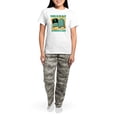 thumbnail image 4 of CafePress - Irish American Women's Light Pajamas - Women's Short Sleeve Print T-Shirt and Pants Light Cotton Pajama Set, 4 of 7