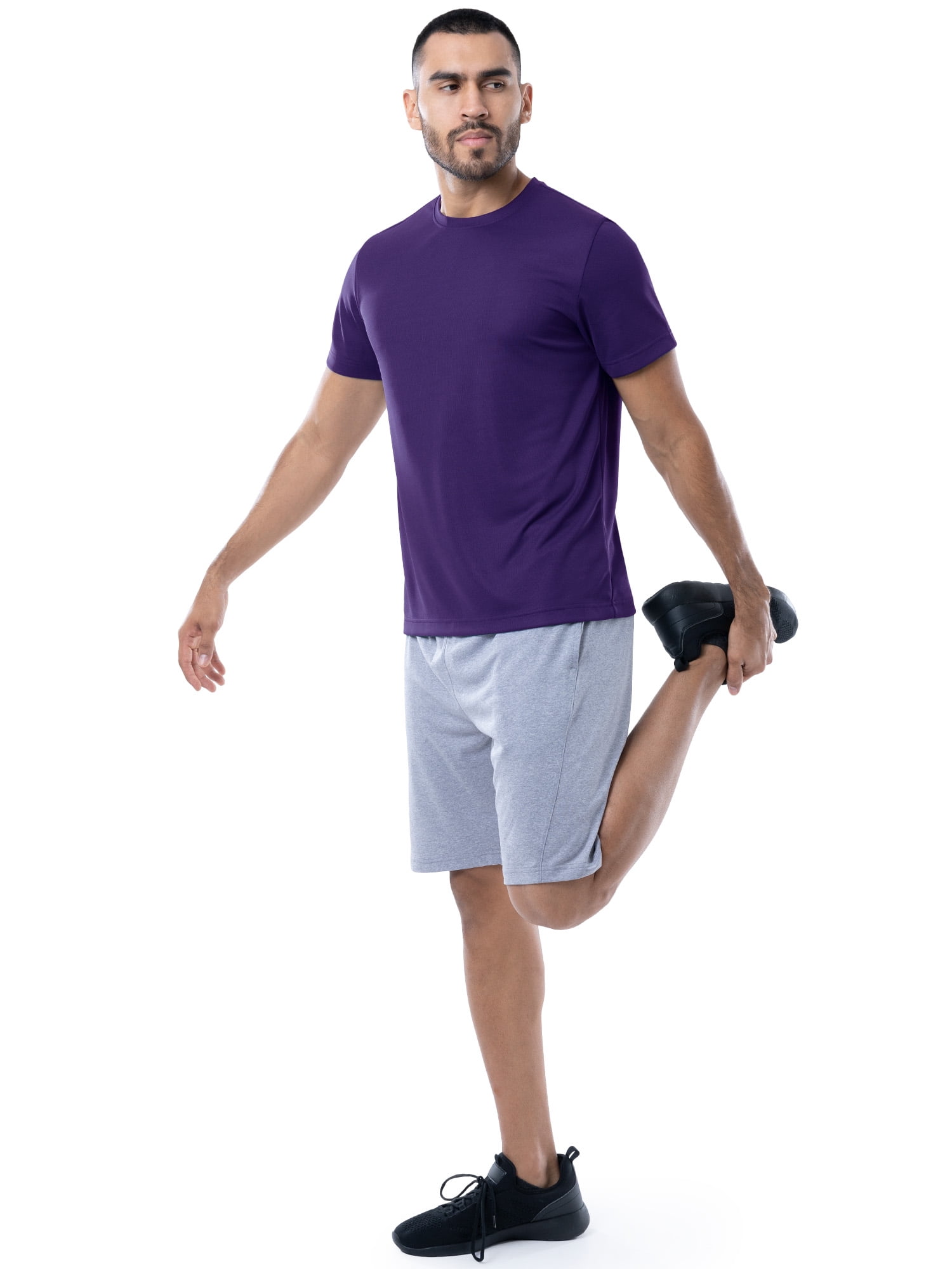 Athletic Works Men's and Big Men's Core Active Tee with Short Sleeves, Sizes XS-4XLT