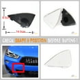 thumbnail image 5 of Trimla Front Tow Cover for 17-21 BMW X2 F39 M Aerodynamics S715A Fit 18dX 18i 20dX 20i 20iX 25dX 25iX M35iX xDrive sDrive 2017 2018 2019 2020 2021 bumper Towing Hook Eye Cap 51118089905, 5 of 5