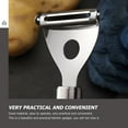 thumbnail image 4 of Raindrops Vegetable Potato Peeler - Stainless Steel Slicer for Veg, 4 of 6