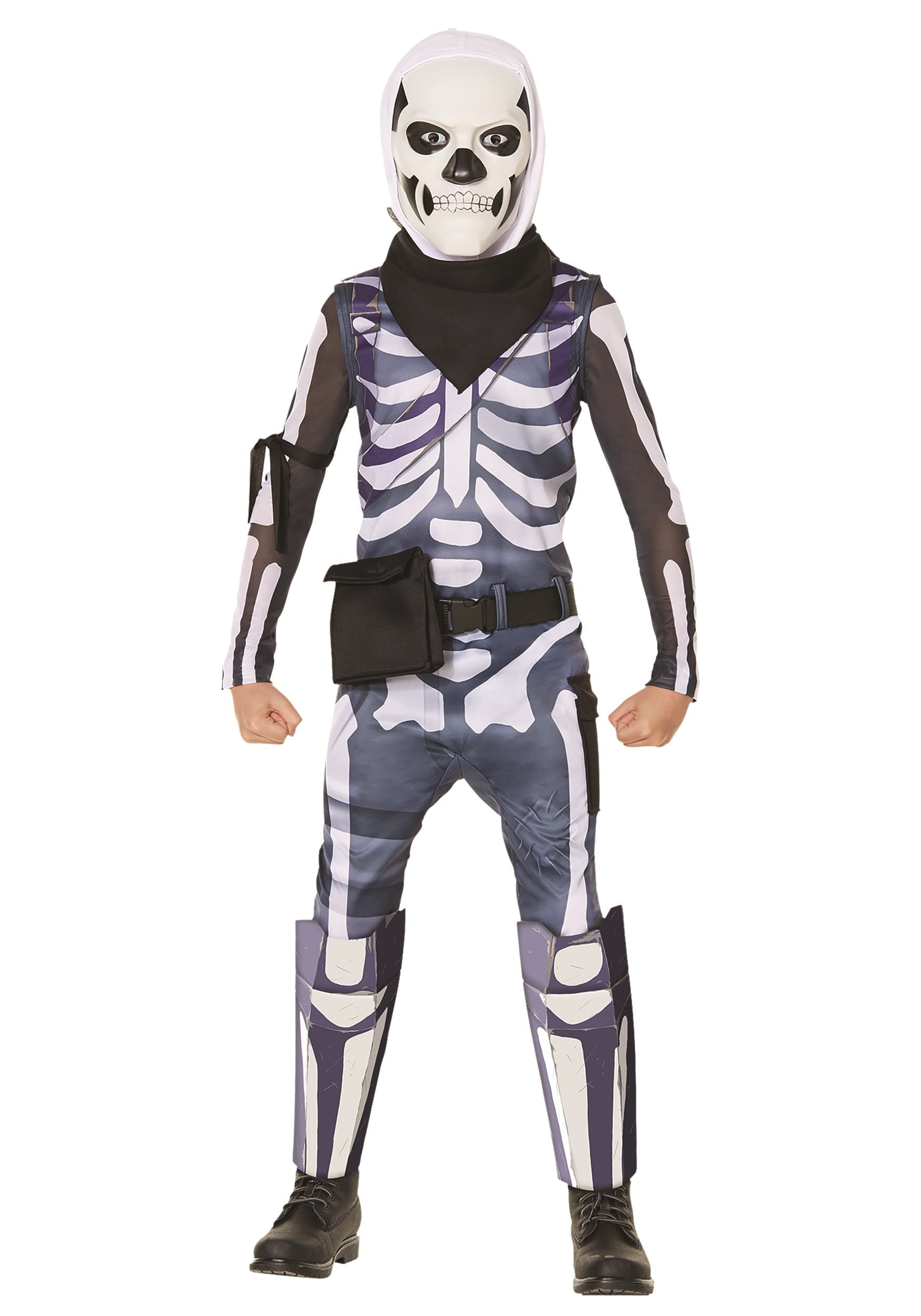 Kids Fortnite Skull Trooper Costume - Walmart.com