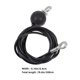 thumbnail image 2 of IDEANATEGRATE Cable De Con Bucles Para Gimnasio Negro Con Recubrimiento PU Y Alta Resistencia, 2 of 8