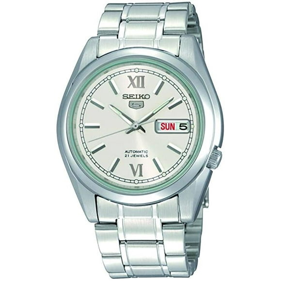 Seiko Series 5 Automatic Silver Dial Mens Watch SNKL51