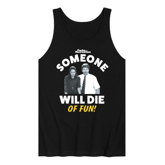 Parks and Recreation - Die Of Fun - Men's Jersey Tank Top