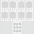 thumbnail image 4 of AKEGAMN Clearance! [Decompression Artifact] Mindfulness Word Search Game Book Concentration Training English Learning Decompression Book Adult Children's Puzzle Book Double puzzle function: fusion o, 4 of 6