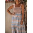 thumbnail image 4 of ABPHQTO Vestido largo con estampado floral geométrico estilo boho para mujer, 4 of 5