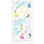 Disney Stickers - Princess Signatures