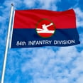 thumbnail image 2 of Army 84th Infantry division Flag 3x5Feet Military Banner with 2 Brass Grommets, 2 of 4