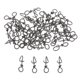 thumbnail image 1 of Clip de Broches de Presión Sunnimix 50 Piezas de Acero Inoxidable 10mm Clips de Fastach de pesca, 1 of 8