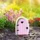 thumbnail image 5 of Miniatura Jardín de Hadas Elf Casa Puerta Patio Libre Decoraciones para árboles de Césped Rosa Cola Puerta de hadas en miniatura, 5 of 8
