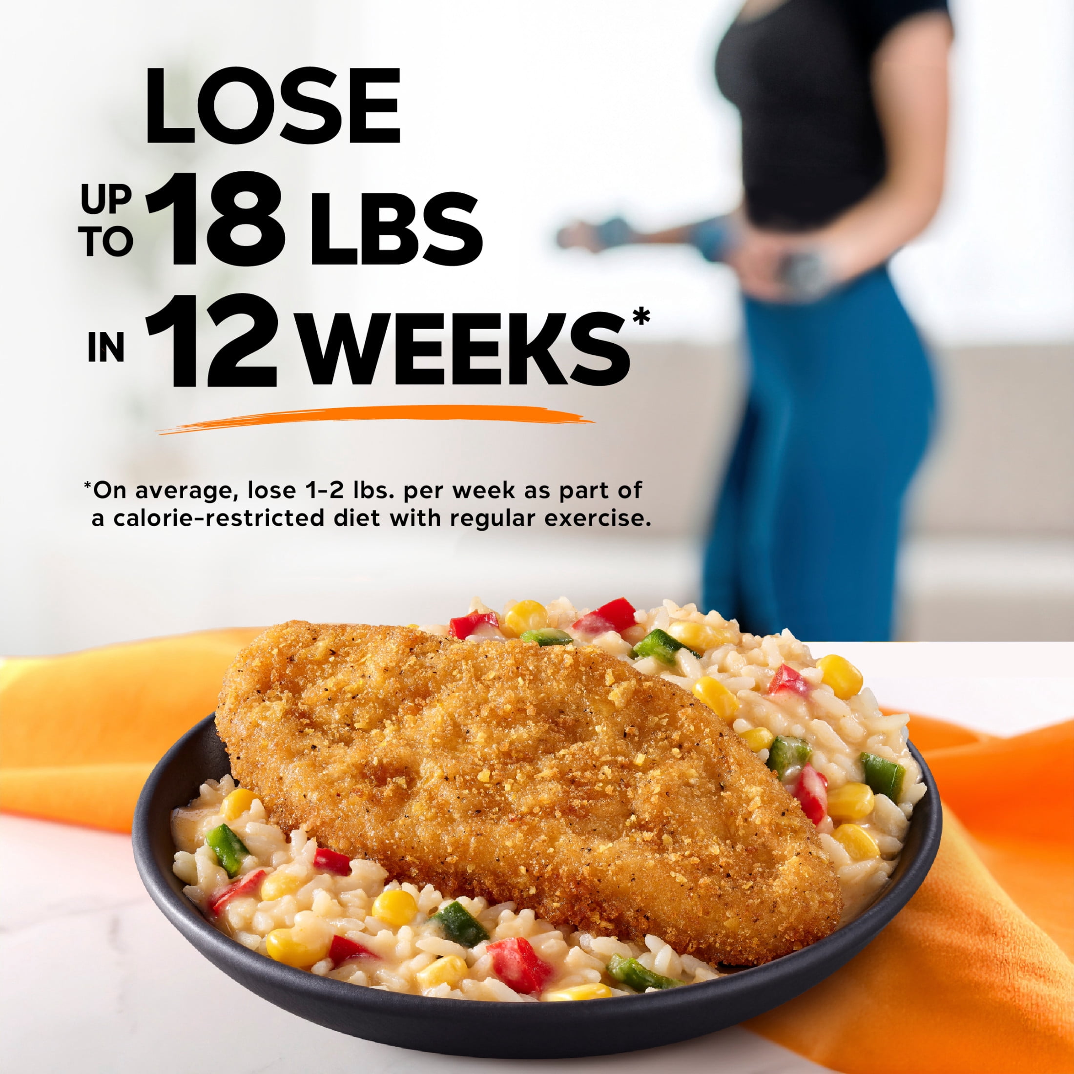 Lean Cuisine Tortilla Crusted Fish Microwave Meals for Lunch or Dinner, 8 oz (Frozen)