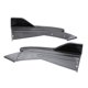thumbnail image 5 of Balikha 2 uds parachoques trasero labio envoltura difusor Spoiler Universal 51x12x19CM carbono Los 51x12x19CM kusrkot Difusor de labio de parachoques trasero, 5 of 8