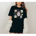 thumbnail image 3 of Moonlight Apparel Animal Graphic T-Shirt for Women Cute Pastel Cartoon Characters Tee Short Sleeve Aesthetic Top Soft Casual Crewneck Shirt Adorable Anime-Inspired Gift, 3 of 6