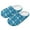 Blue Cartoon Whale, variant on House Slippers for Woman Comfortable Arch Support Indoor Slippers Closed Toe Soft Bedroom Shoes Blue Shark Stars Print, Size 6-7