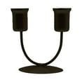 thumbnail image 1 of Candelabro de Metal Sunnimix 2 brazos Negro Pequeño, 1 of 8