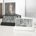 thumbnail image 2 of Indoor Thermometer Digital Alarm Clock Daily Use Room Temperature Monitor, 2 of 9